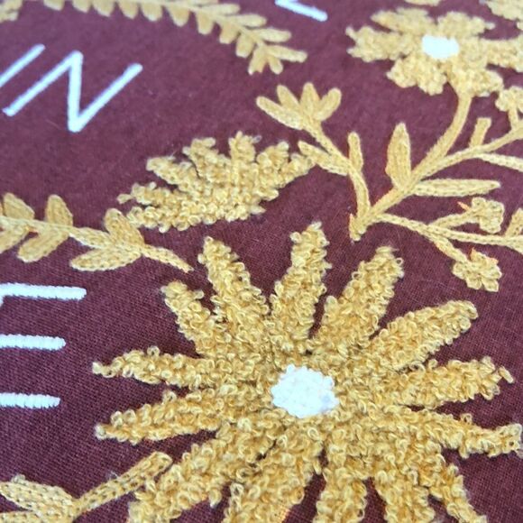 Place & Time Fall in Love throw pillow 18 x 18” - Picture 6 of 6